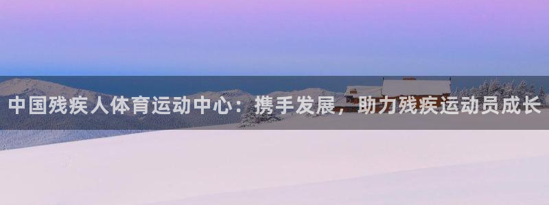 杏运礼盒：中国残疾人体育运动中心：携手发展，助力残疾运动员成长