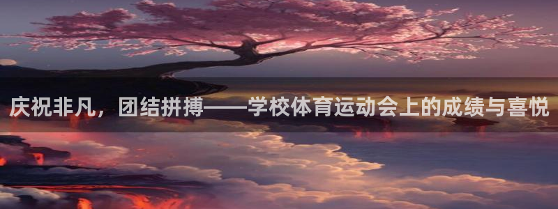 杏运4代理：庆祝非凡，团结拼搏——学校体育运动会上的成绩与喜悦